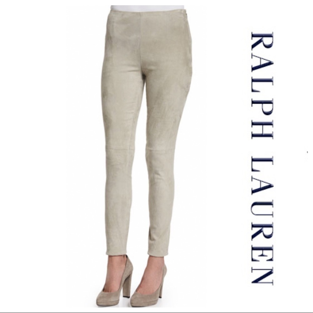 NWT 100% Suede Skinny Pants in “Pebble Grey”‌‌‌‌‌‌‌‌‌‌‌‌‌‌‌‌‌‌‌‌